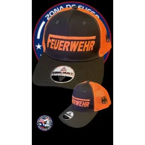 Gorra Feuerwehr color naranja