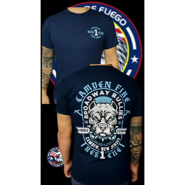 Polera Camden Fire Rescue 1 NJ