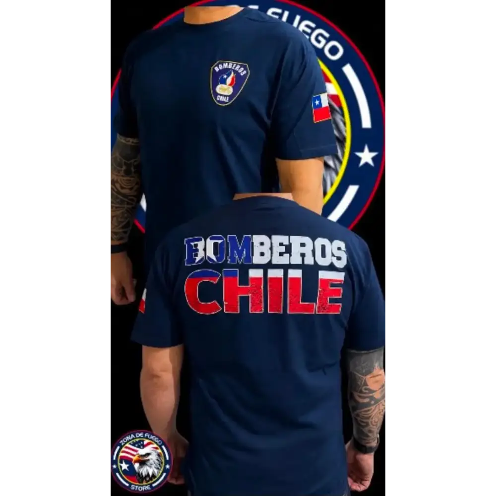 Polera Bomberos de Chile