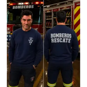 Poleron Rescate Bomberos de Chile